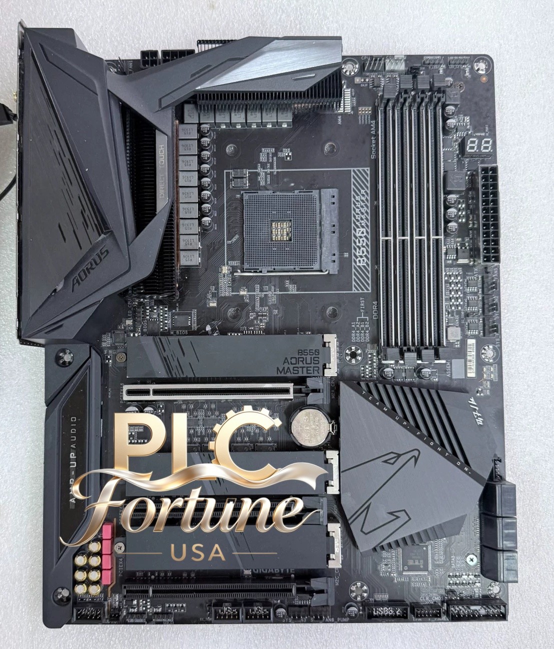 Used For Gigabyte B550 AORUS MASTER HDMI AMD AM4 128GB ATX Motherboard