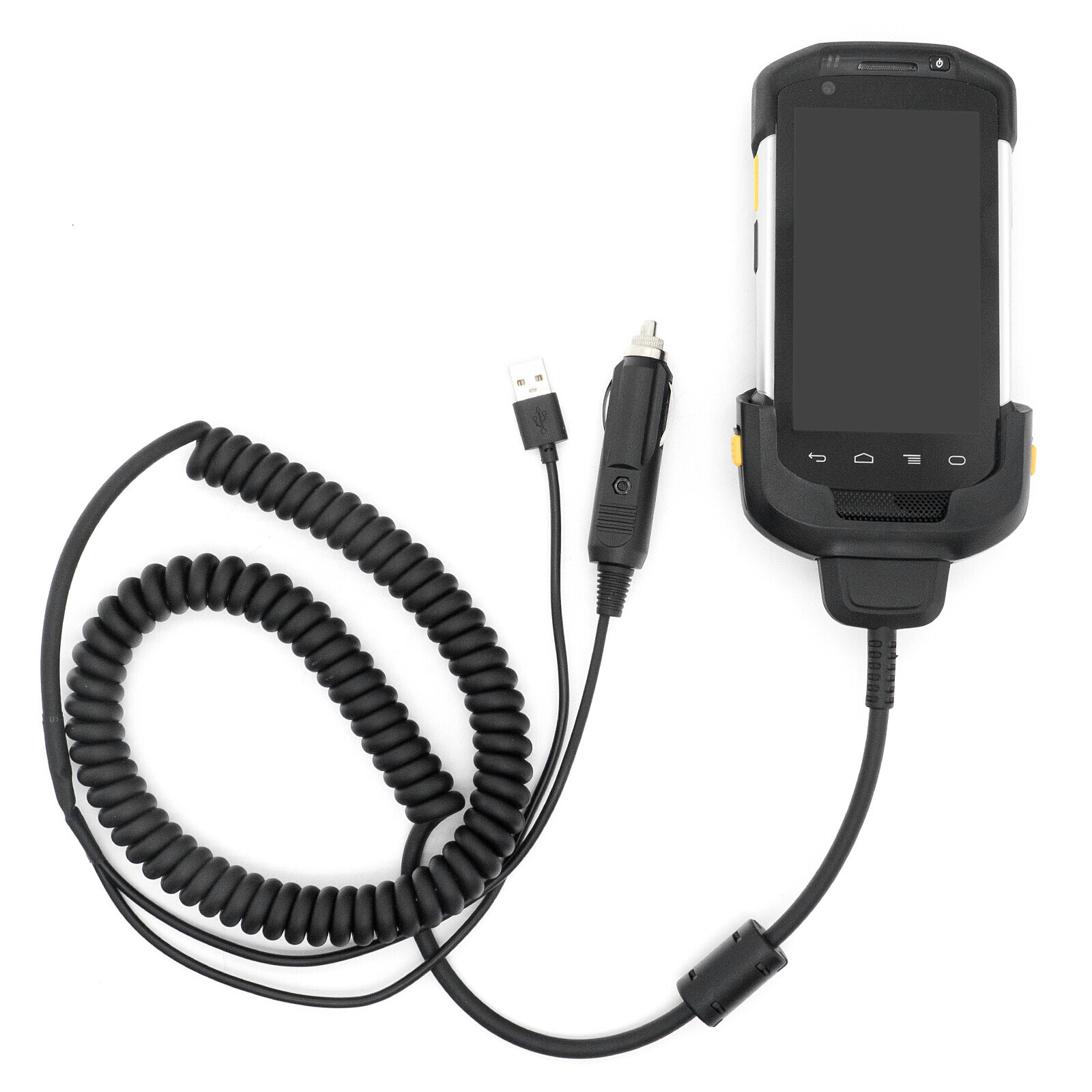 2-in-1 Car USB Vehicle Quick Charger Cable for Zebra TC77 TC70 TC72 TC75 Scanne
