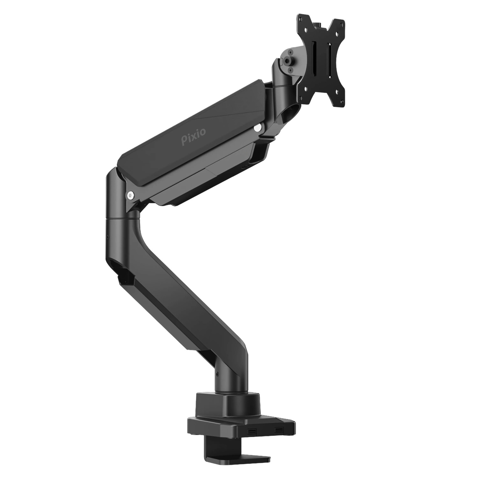 Pixio PS2S Ultrawide Heavy Duty Single Monitor Arm Desk Mount Up to 49 in Mint