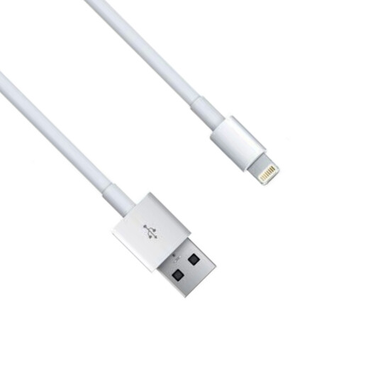 Kentek 10ft MFi Certified Lightning USB Cable Charge Sync for iPhone iPad White