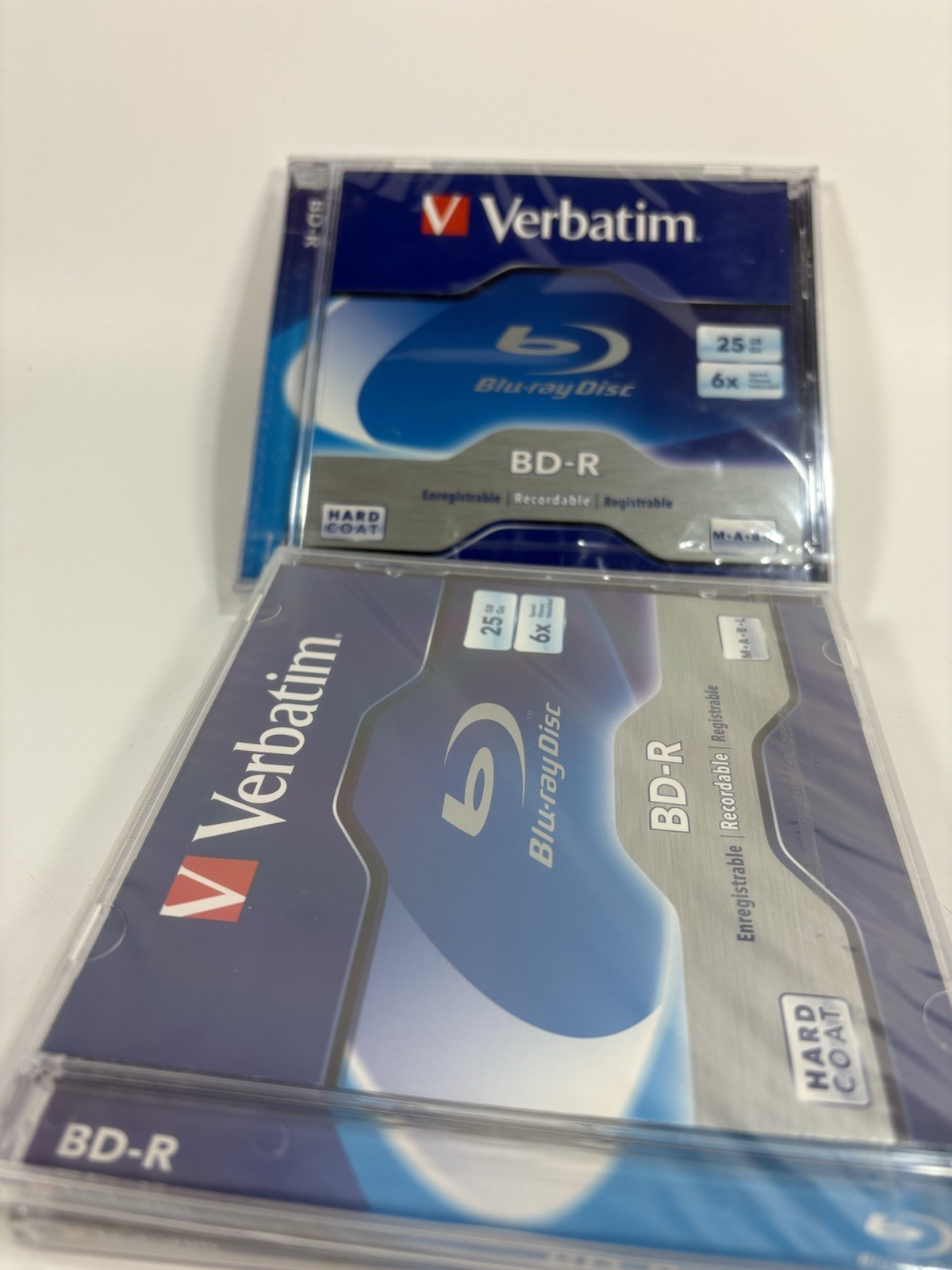 Lot 3 Verbatim BD-R 6x Blu-ray Recordable Single Layer 25GB Blank Disc 96910 NEW