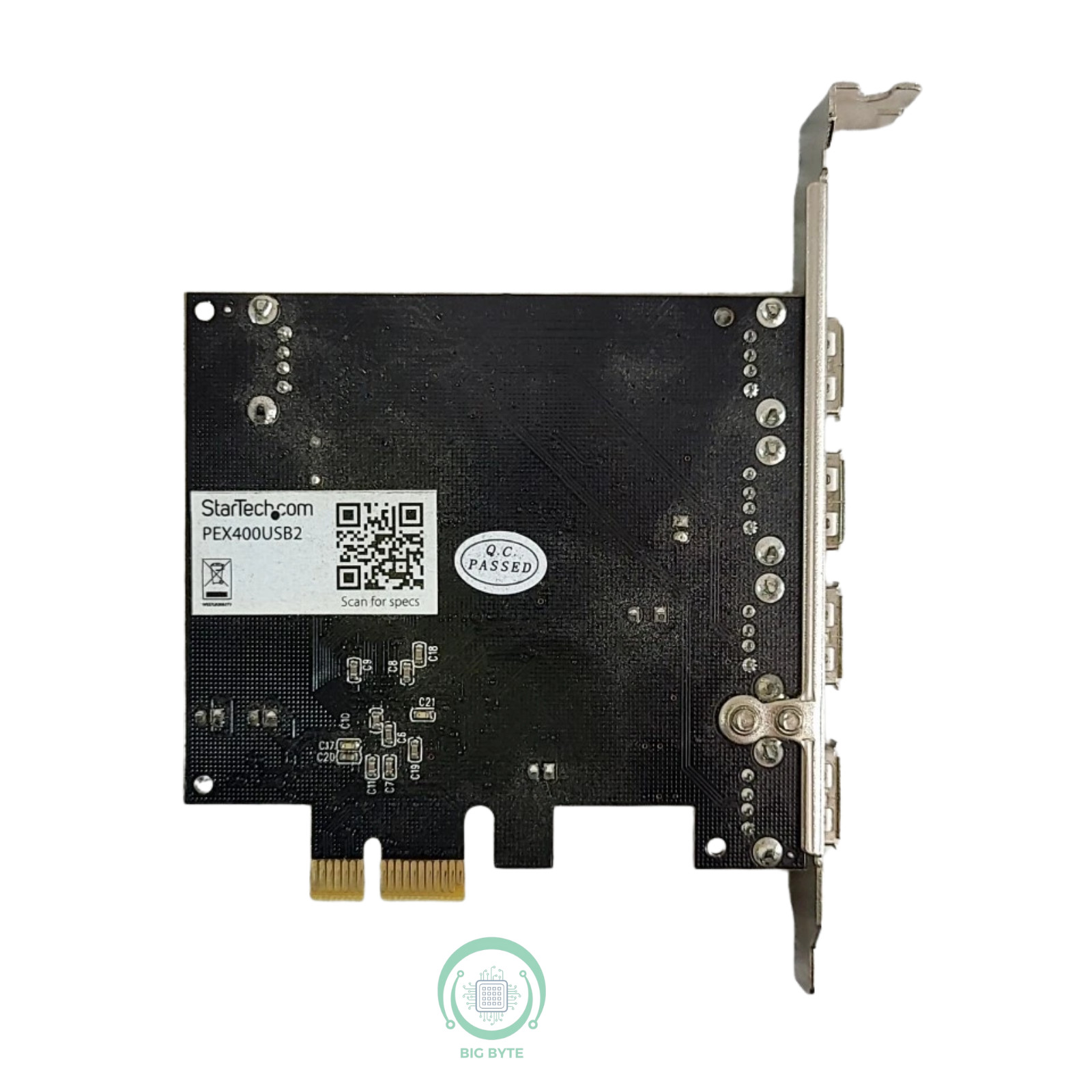 STARTECH pex400usb2 Controller Adapter Card 4 Port USB 2.0 Card