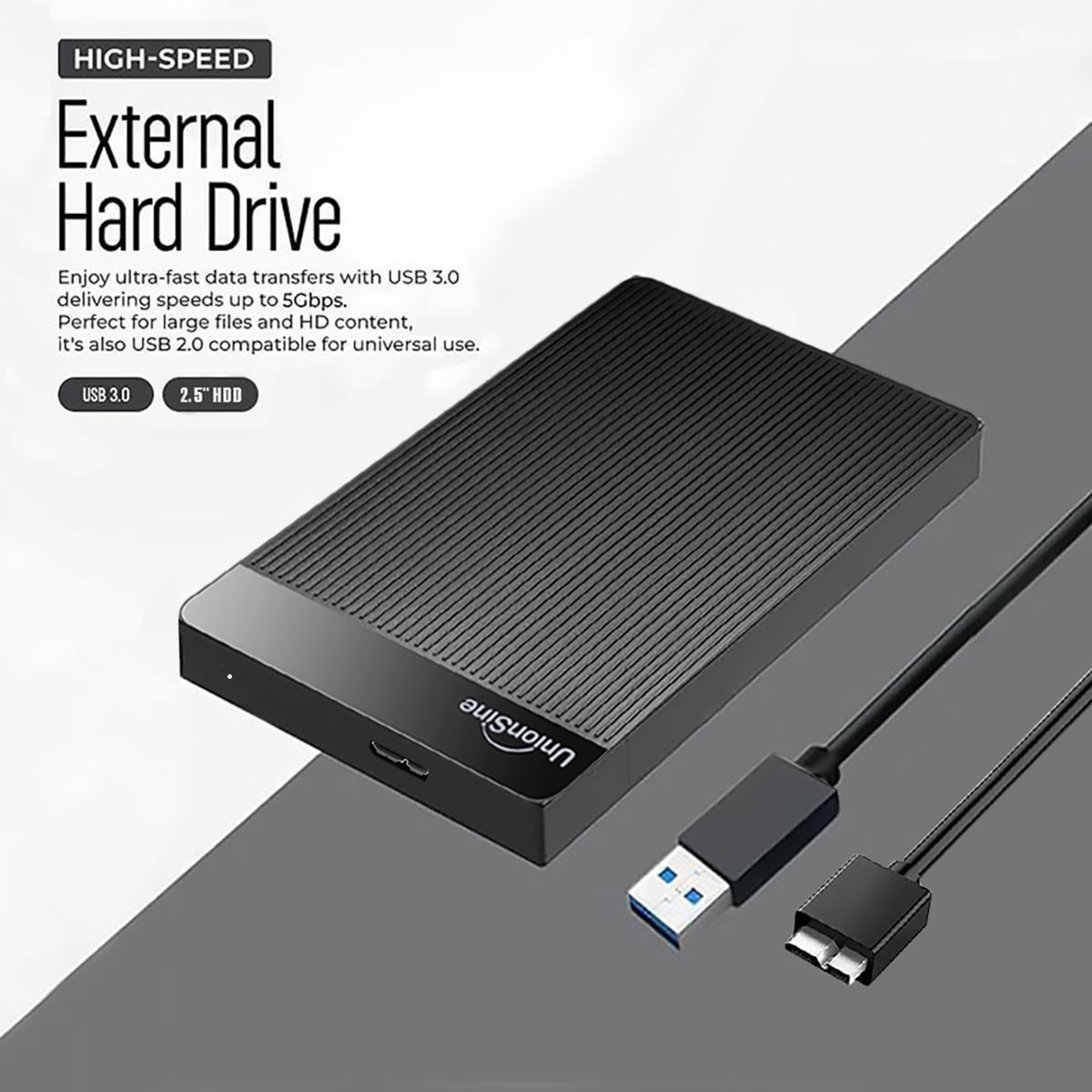 External Hard Drives 1TB 2TB USB 3.0 Extended PC Laptop Xbox one PS4 Gaming HDD
