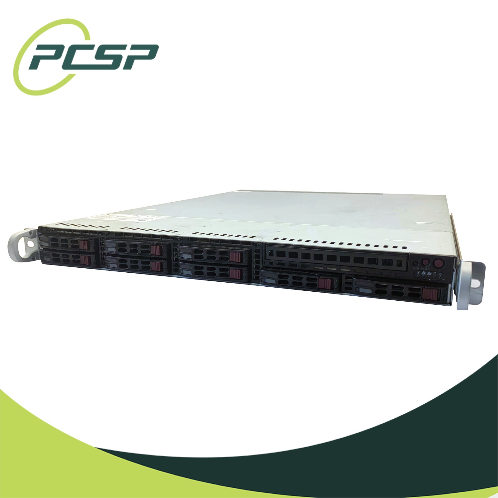 Supermicro SuperServer CSE-113 SFF 2x Gold 5118 24 Core 96GB RAM 8x 1.2TB SAS
