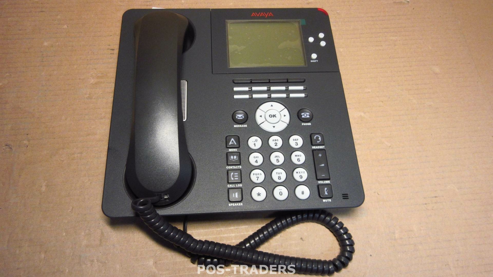 Avaya 9650 IP Business/Office VoIP Telephone Phone Black INCL HANDSET - AS NEW