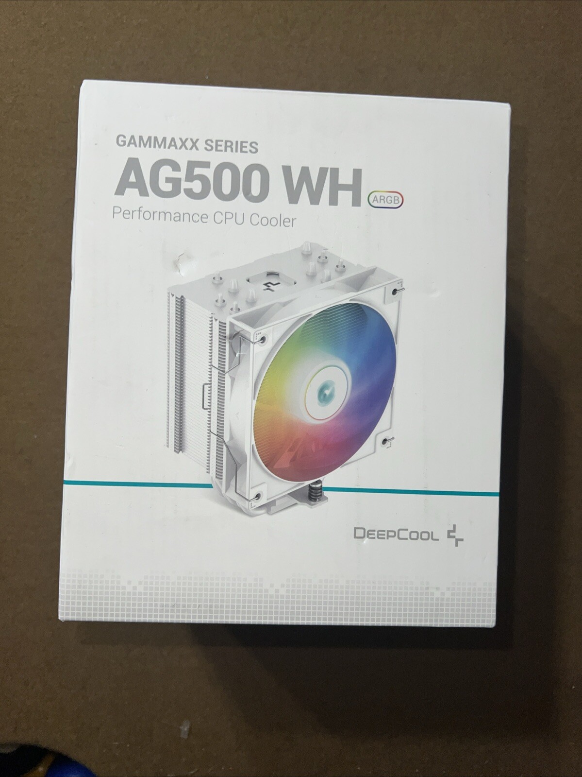 DeepCool AG500 WH ARGB Single-Tower Performance CPU Cooler