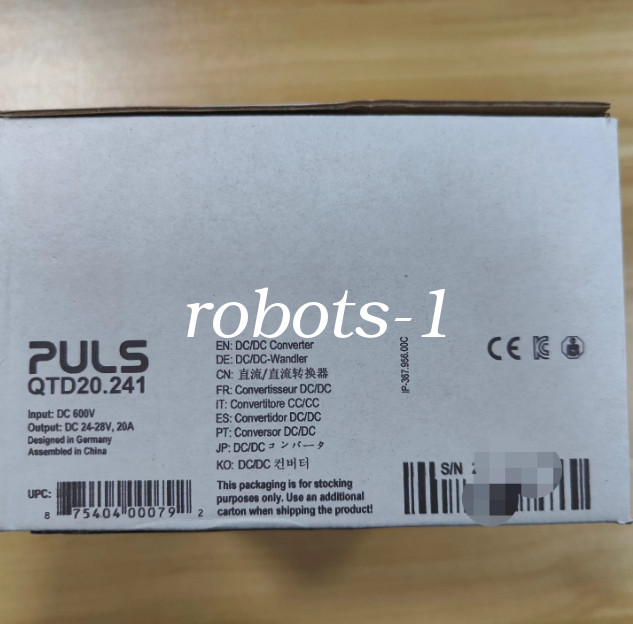 1PC New Switching Power Supply PULS Power Module QTD20.241 FedEx or DHL