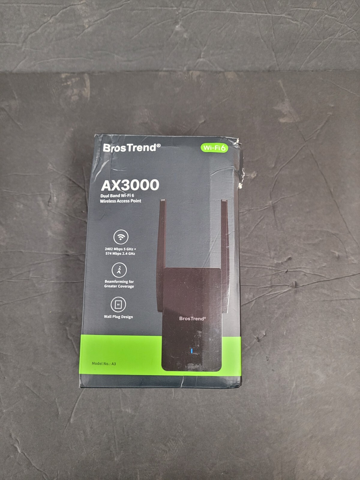 BrosTrend AX3000 WiFi 6 Range Extender Booster with Gigabit Port, WiFi...
