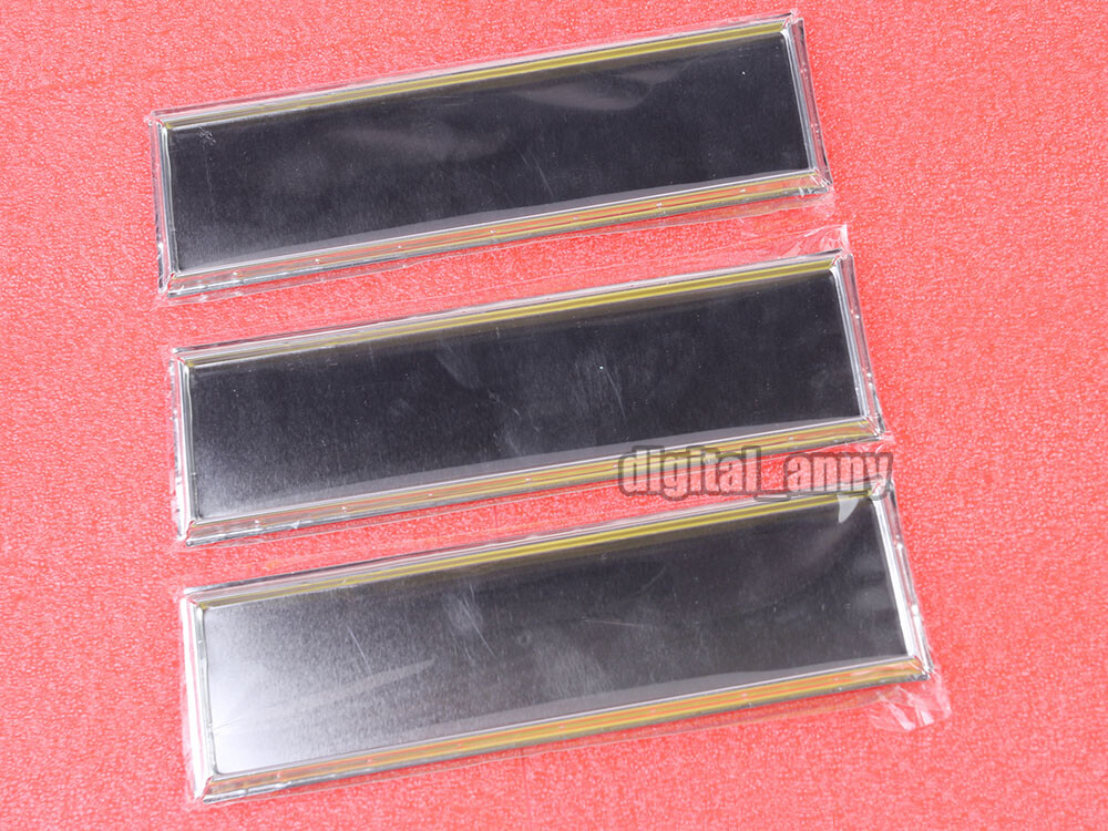 3 Pack I/O Shield No Any Opening Blank Backplate For All Motherboard DIY