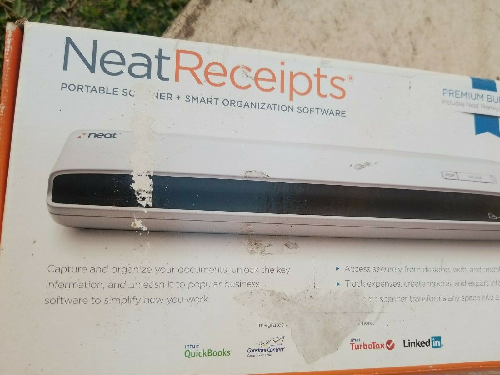 Neat Receipts premium portable scanner