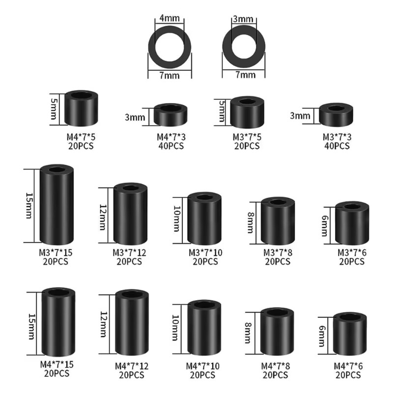 Hot Bed Leveling Column 3D Printers Silicone Stable Heat Bed Mounts Column Heat-
