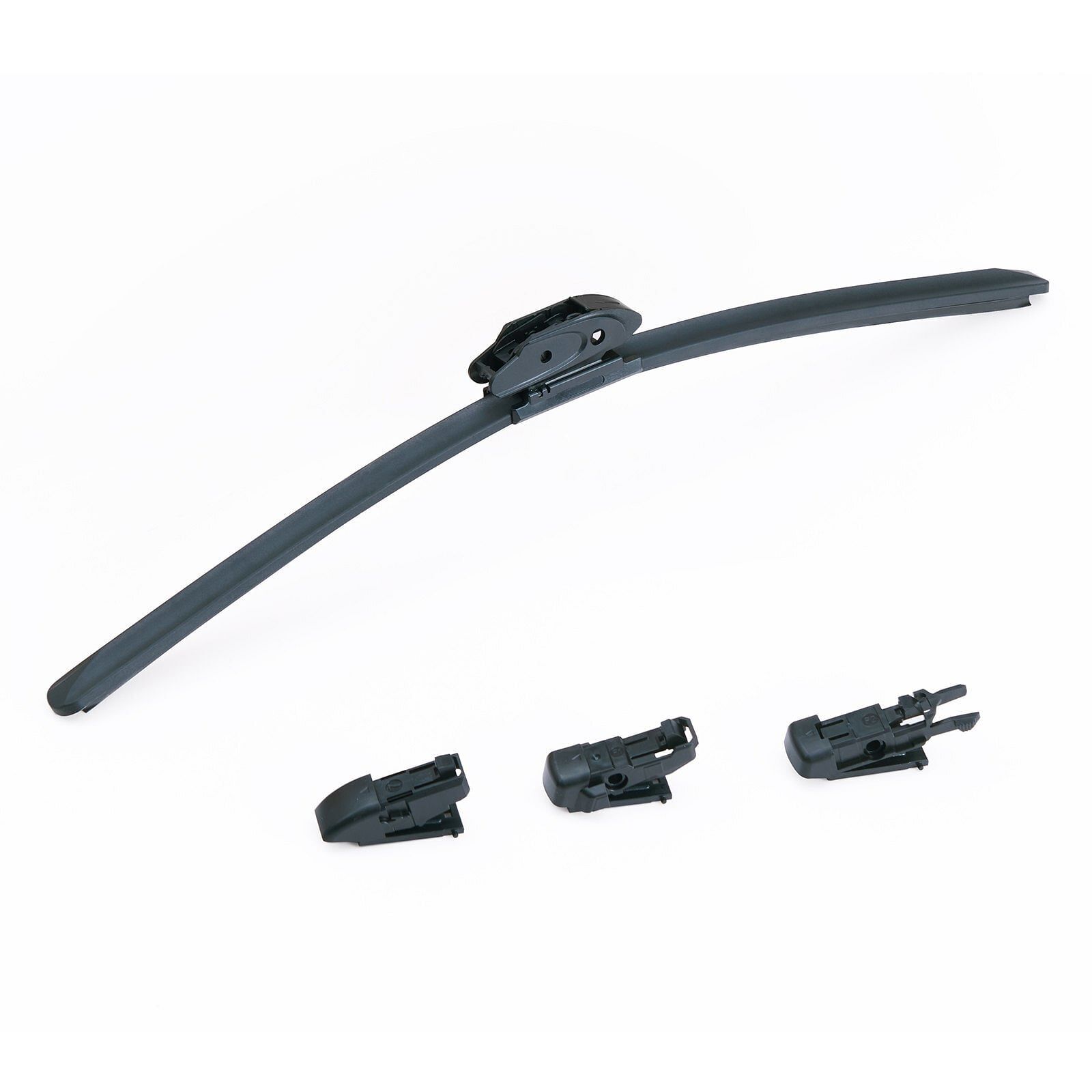 19" Rubber Wiper Blades, 48 cm Universal Replacement Wind Shield Wiper, Low Noi