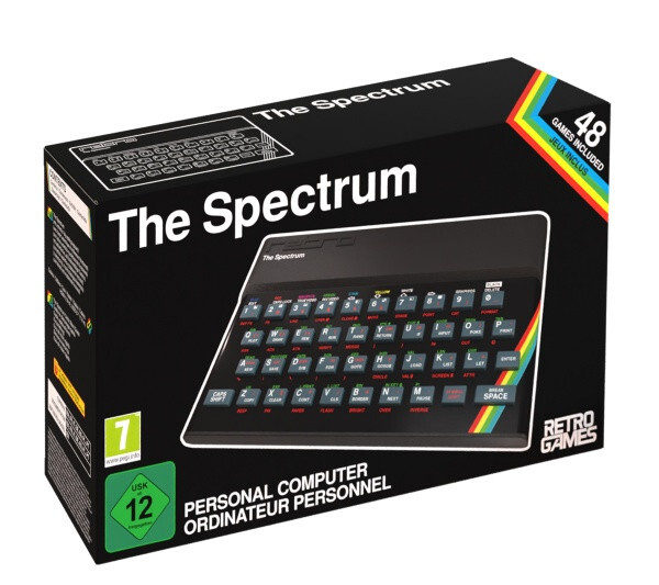 The Spectrum Retro Console with 48 Built-in Games (2024) NEW & BOXED