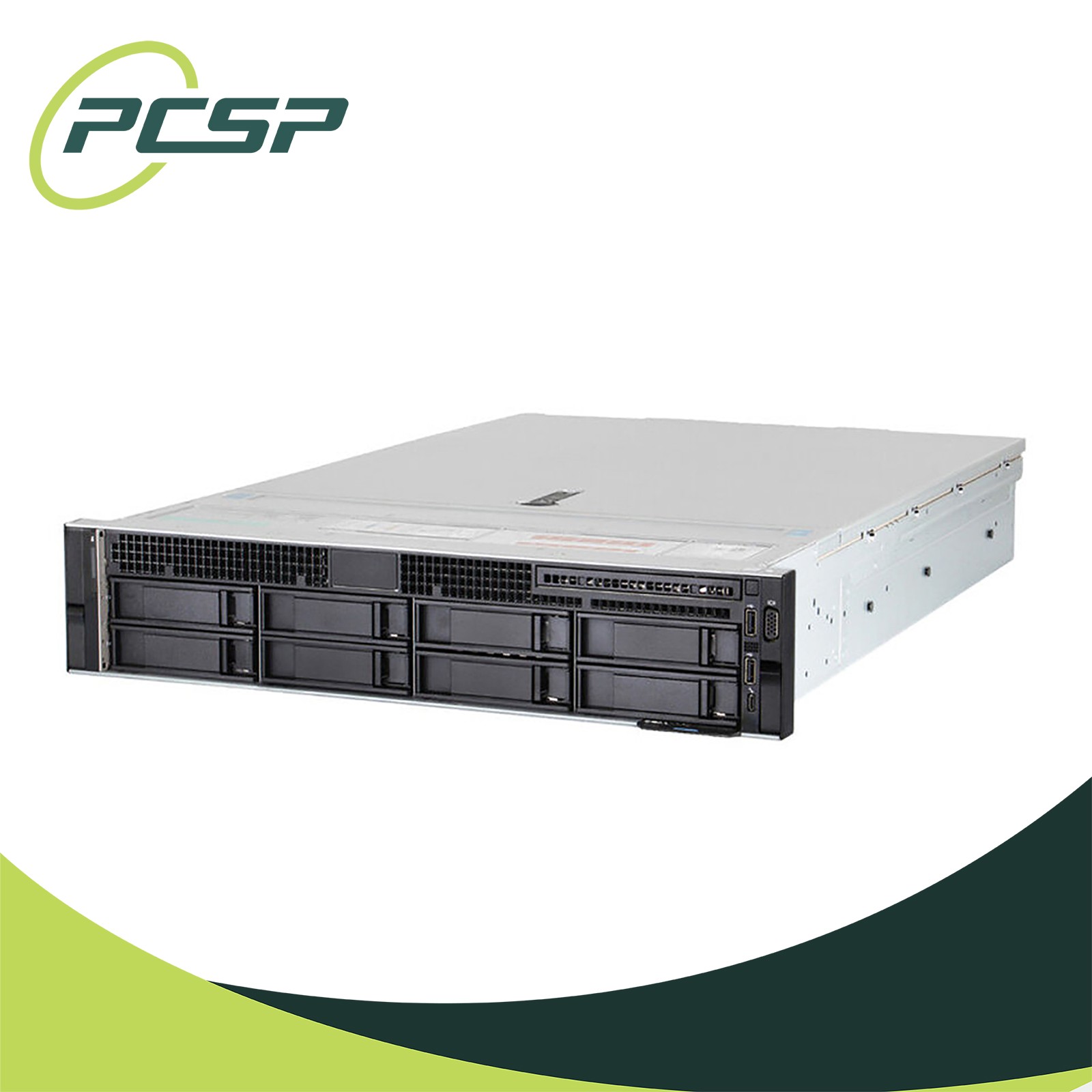 Dell PowerEdge R740 8LFF 2x Platinum 8160 128GB RAM 8x 1TB HDD 4x RJ45