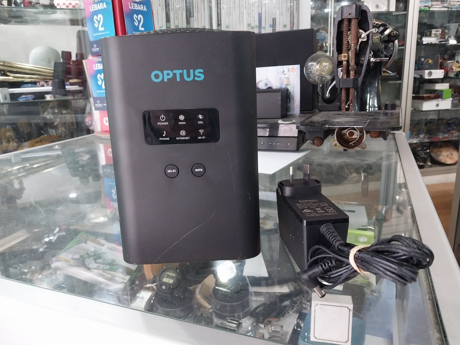 Optus Sagemcom Gateway F@st 5366 TN Wi-Fi Modem Router