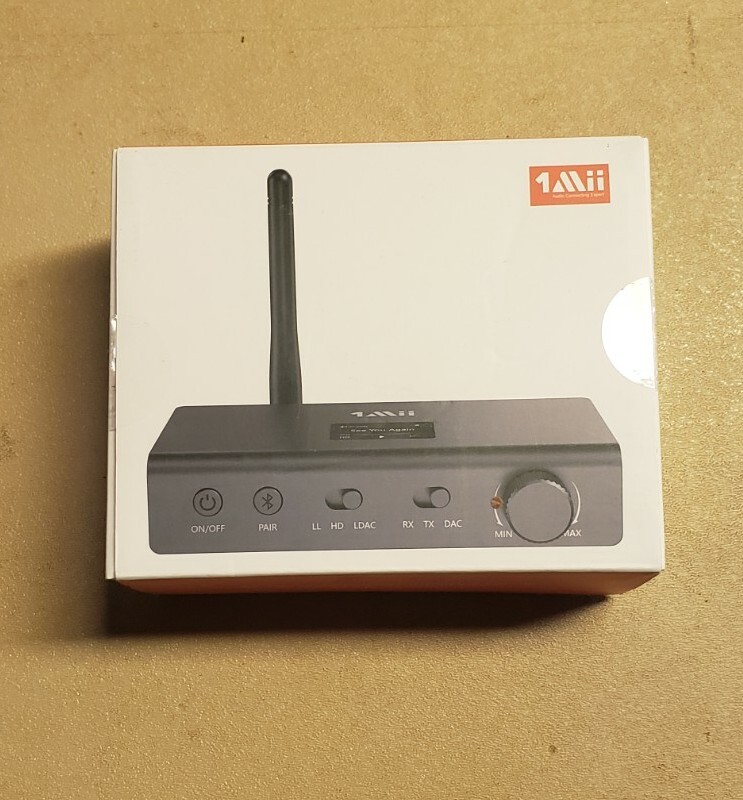 1Mii DS700 HiFi Bluetooth 5.0 Music Transmitter Receiver 2-in-1, Long Range