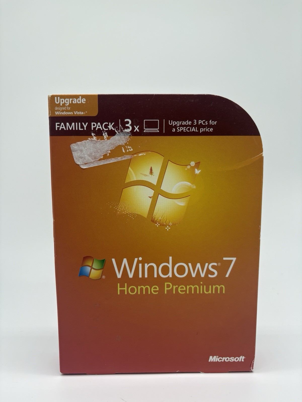 Microsoft  Windows 7 Home Premium Family Pack Upgrade 32/64-Bit 3 PCs