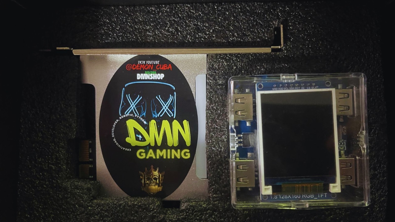 DMA 75T Black Gold Firmware Card by Captain – PCI Express – 1:1 Pre-Flashed Firm