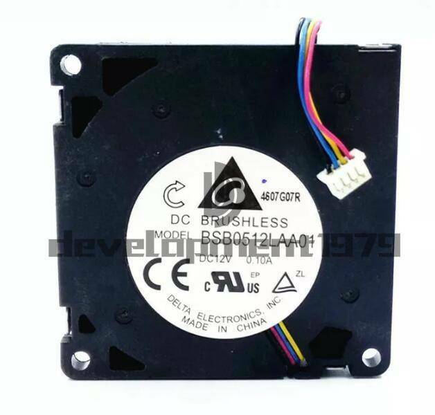 1PC For DC12V 0.10A BSB0512LAA01 Delta 4Pin Cooling Fan 50*50*10mm
