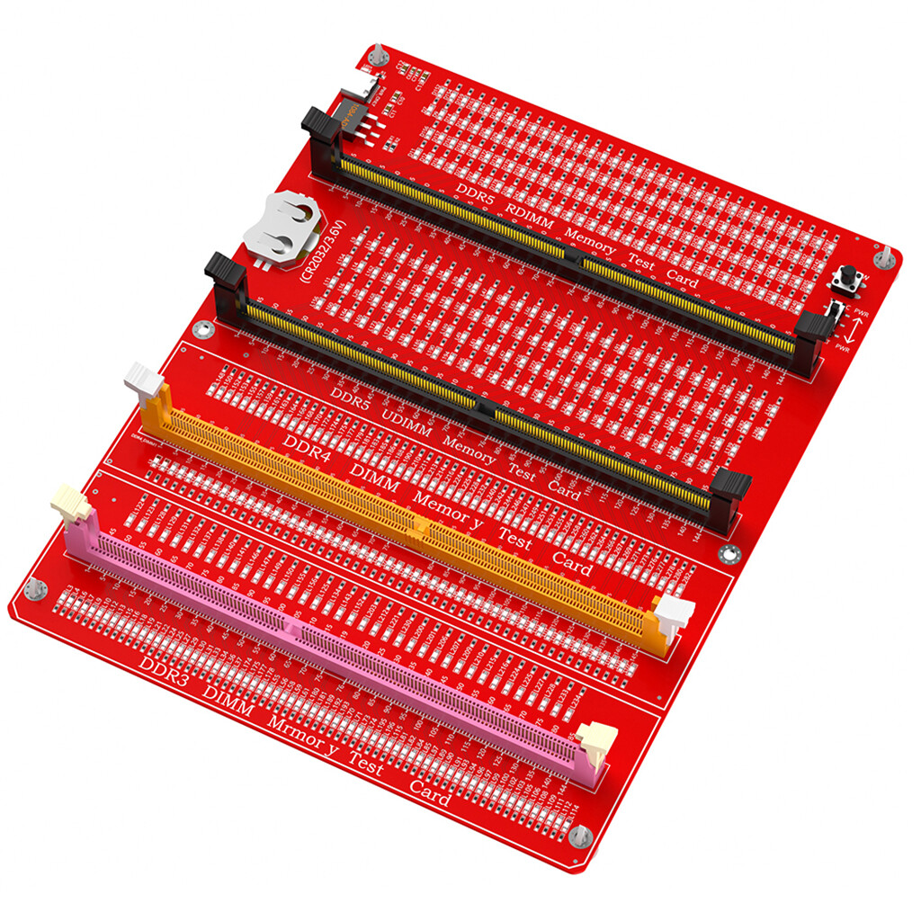 3in1 Combo DDR3/4/5 RDIMM/UDIMM Memory Tester Card Desktop Computer DDR3/4/5 New