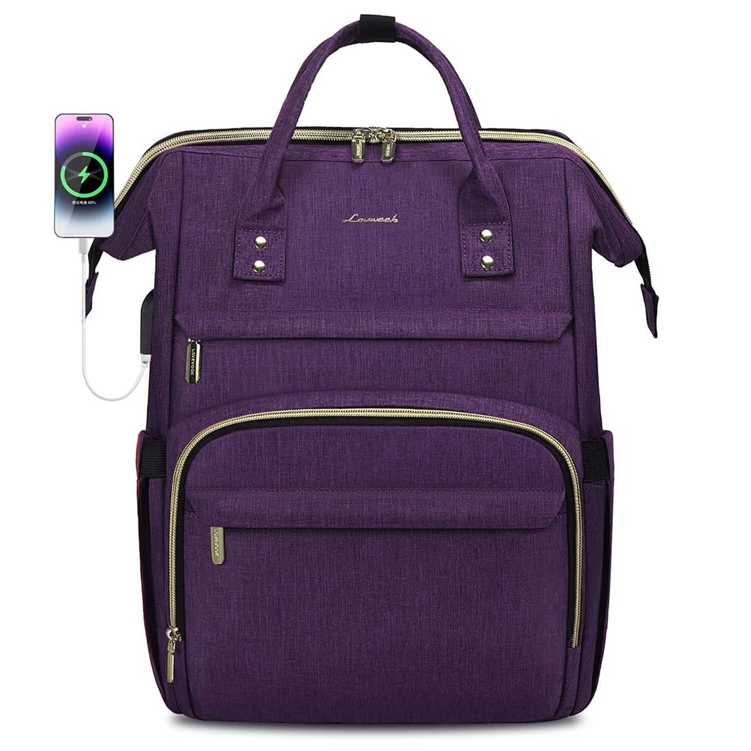 LOVEVOOK Laptop Backpack for Women,15.6 Inch Professional Womens Travel Backp...