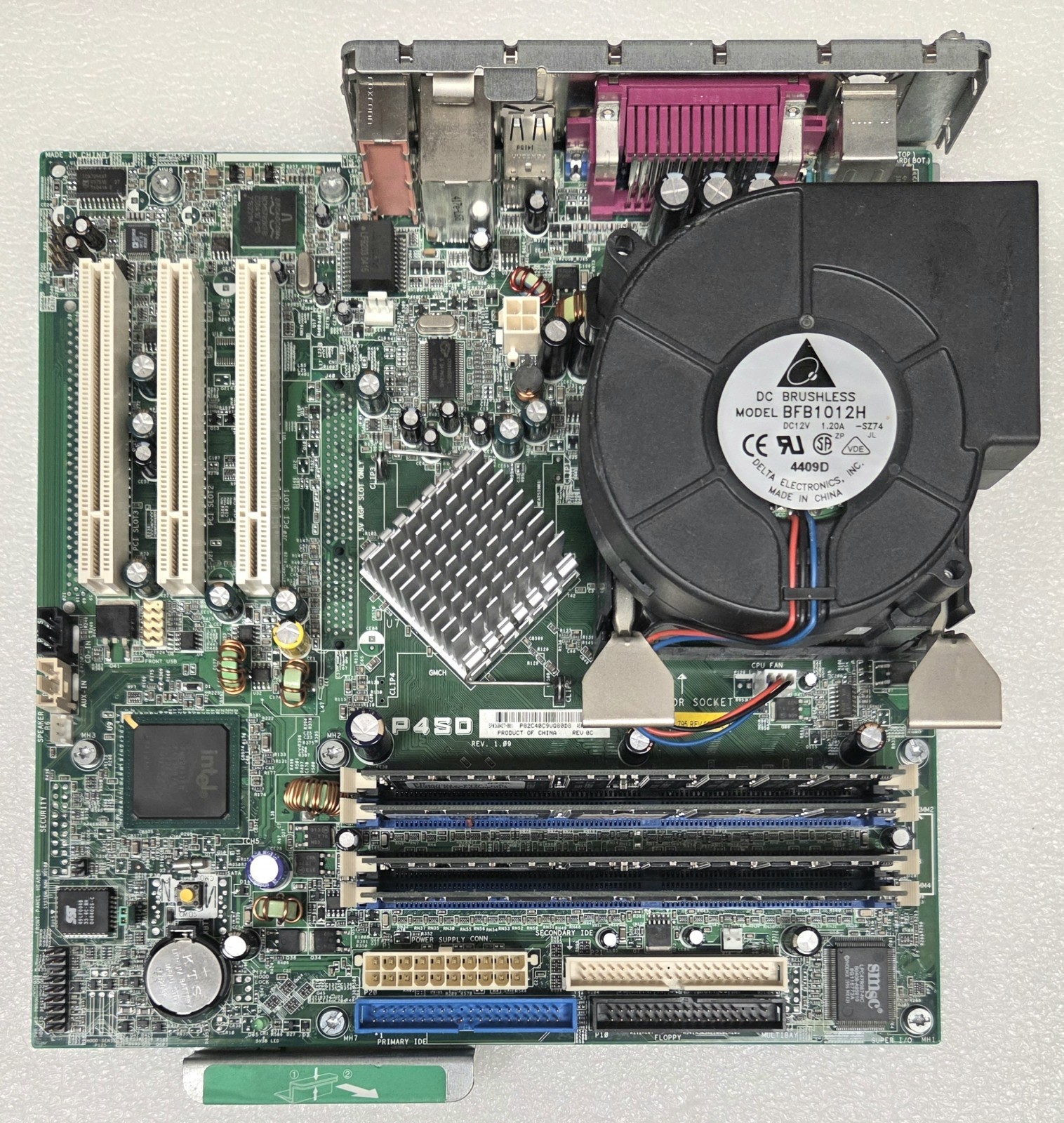 Fully Restored HP DC5000 Motherboard 360427-001 , P4SD w/P4 2.8Ghz 1GB, No Dust