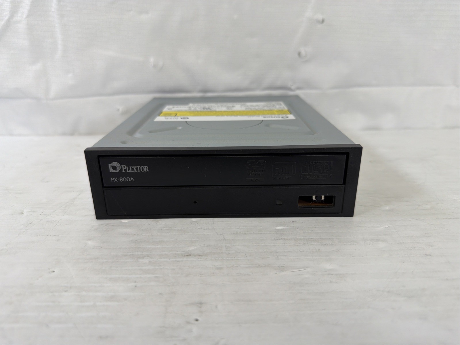 Plextor PX-800A Internal DVD/CD Writer-Rare IDE Retro JAPAN-Power Button Missing