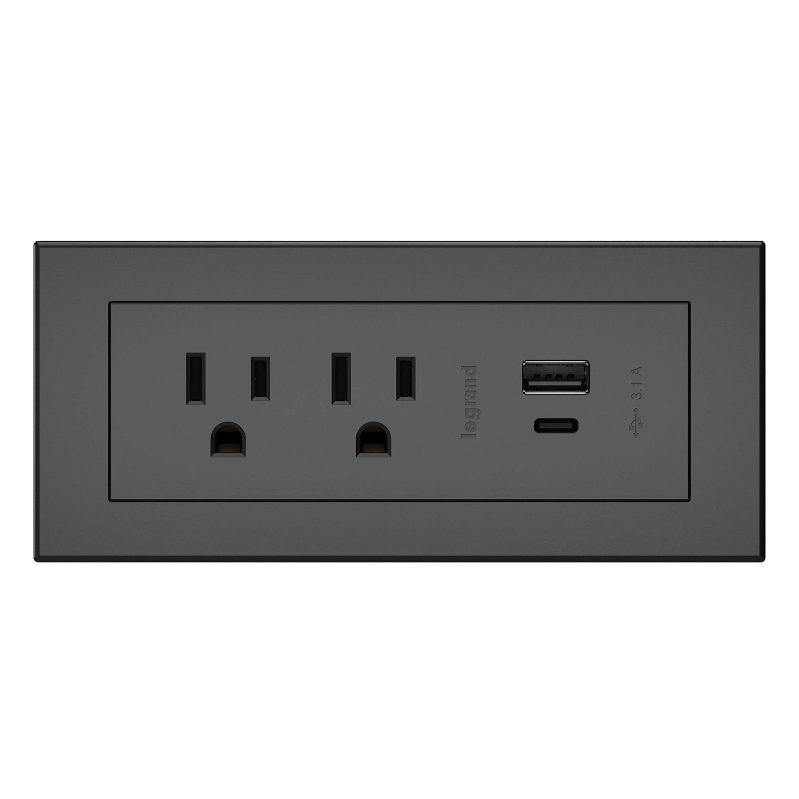 Legrand Wiremold Rdzcbk10 Radiant Furniture Power Center Usb Recessed Power