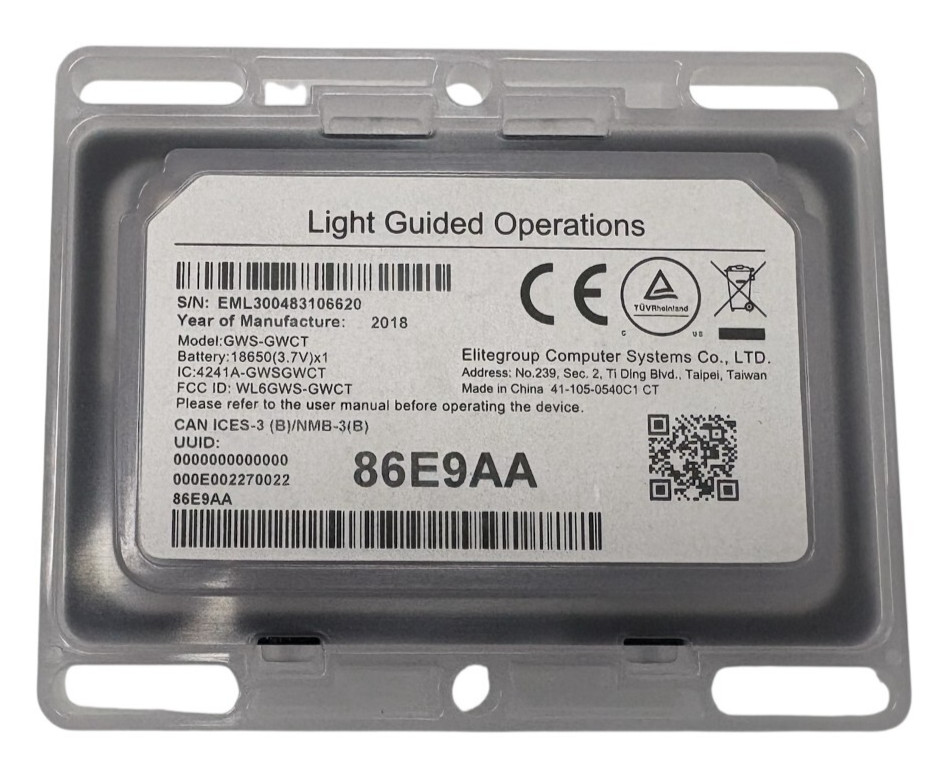 EliteGroup Computer Systems GWS-GWCT light Guided Operations NEW