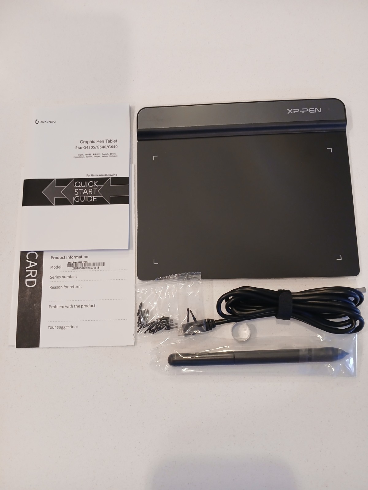 XP-Pen Star G640 6x4 Inch Graphic Drawing Tablet