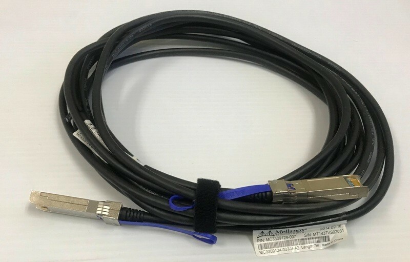 Mellanox Technologies MC3309124-007 7M Passive Copper 10G SFP Cable