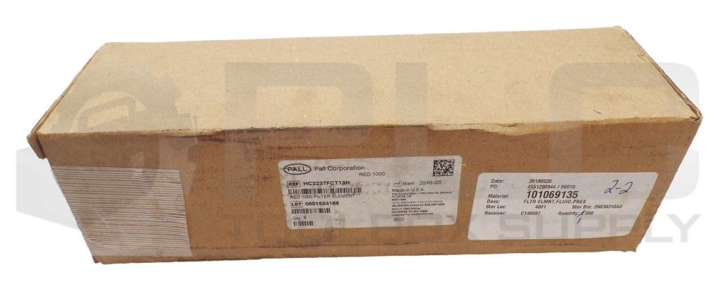 SEALED NEW PALL HC2237FCT13H RED 1000 FILTER ELEMENT
