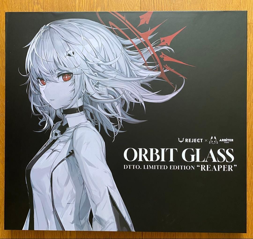 REJECT Arbiter Studio Orbit Glass DTTO Reaper Limited Gaming Mouse Pad