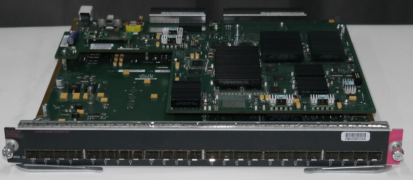 CISCO WS-X6824-SFP-2T 24 PORT ETHERNET SFP GIGABIT MODULE WITH WS-F6K-DFC4-A