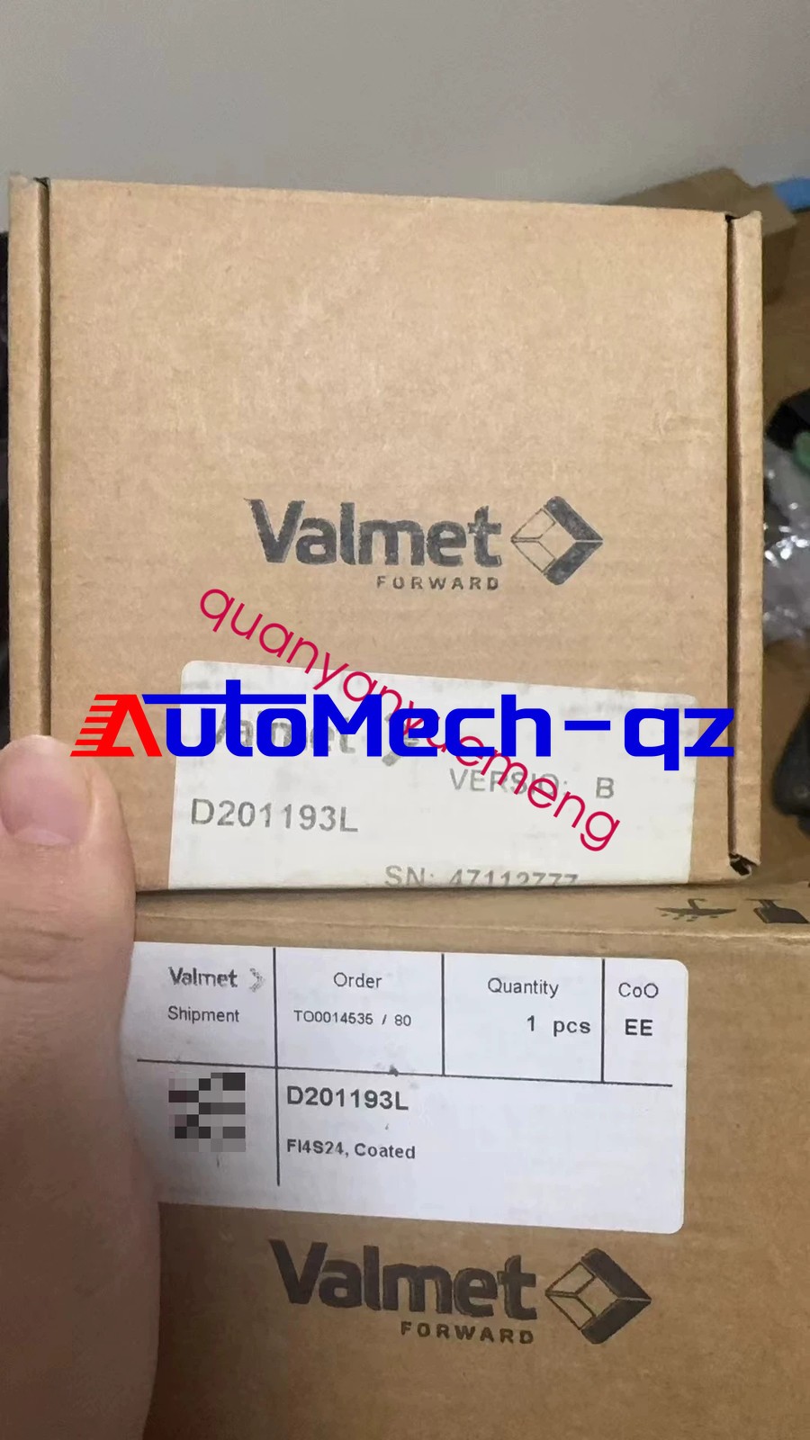 2PCS FI4S24 D201193L Valmet module new via FedEx or DHL