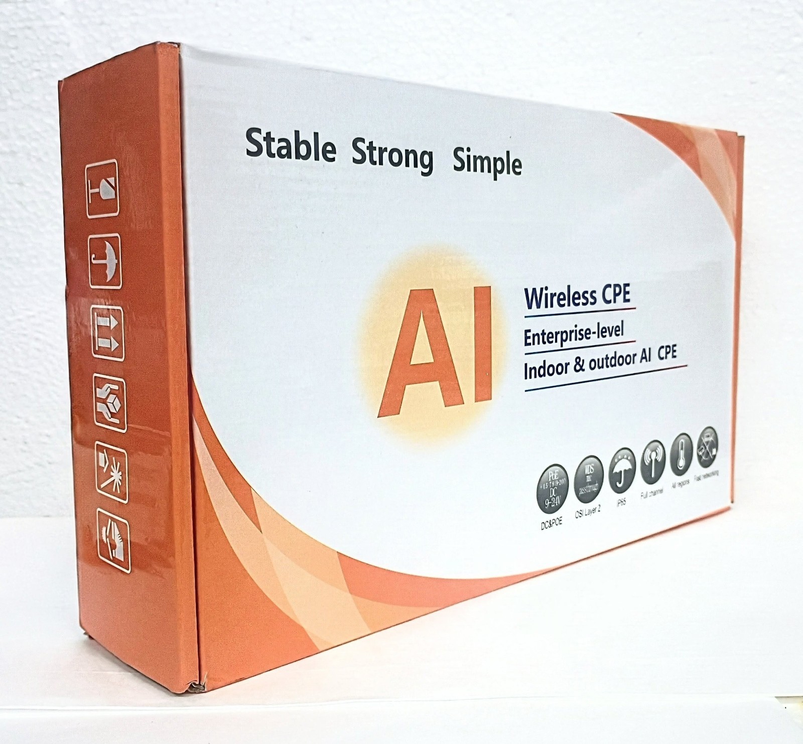 AdaLov CPE361 Point to Point Wireless Bridges Outdoor 5KM Wireless Bridge 5.8G