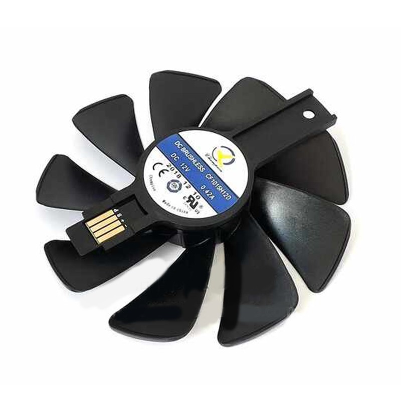 For SAPPHIRE RX580 RX590 RX570 RX480 RX470 Platinum graphics card cooling fan