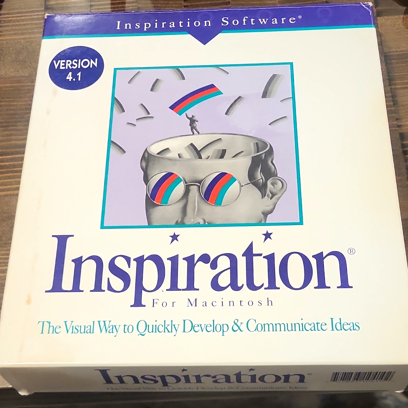 Inspiration Software Inspiration 4.1 Macintosh Floppy Disks w/ Box Manuals