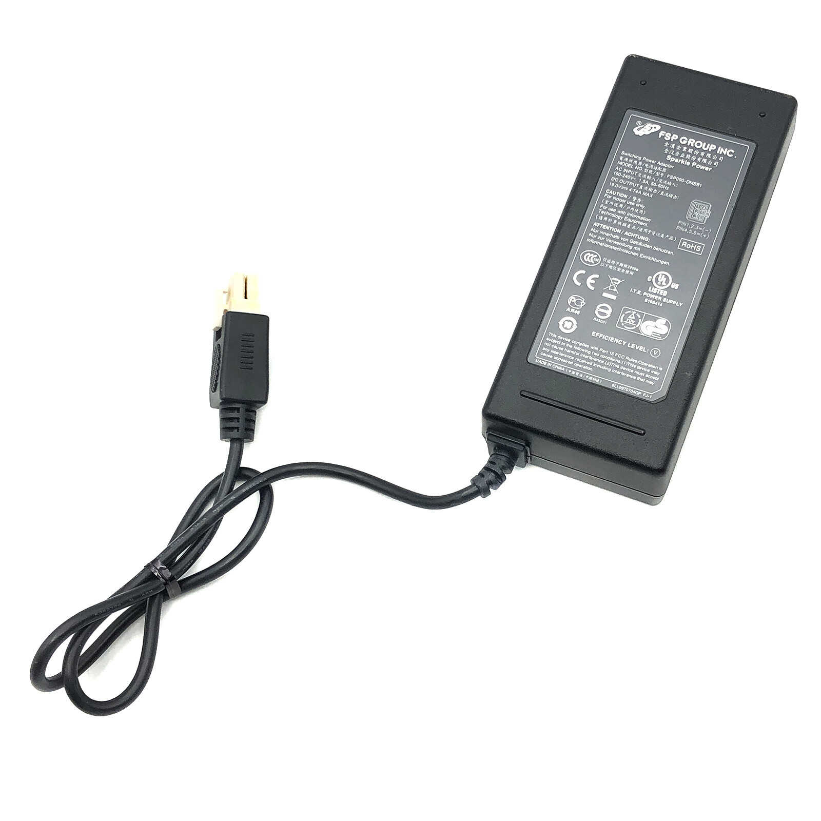 Genuine FSP FSP090-DIEBN2 6-Pin AC/DC Power Adapter 90W 19V 4.74A n/PC