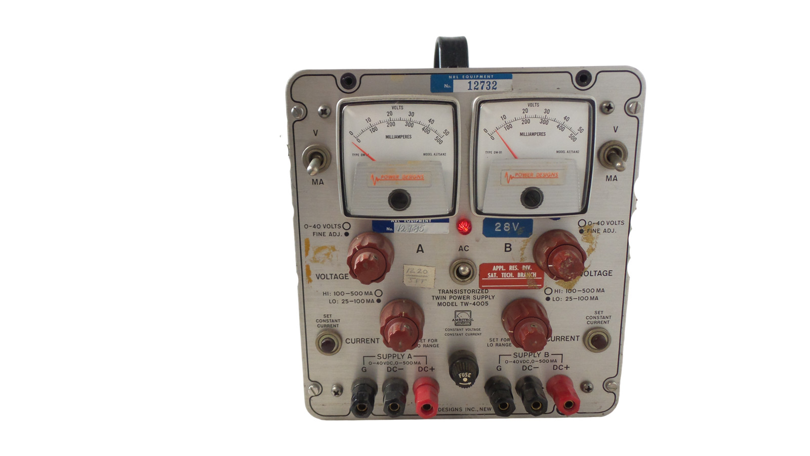 Power Designs TW-4005 Dual Regulated Power Supply  - 