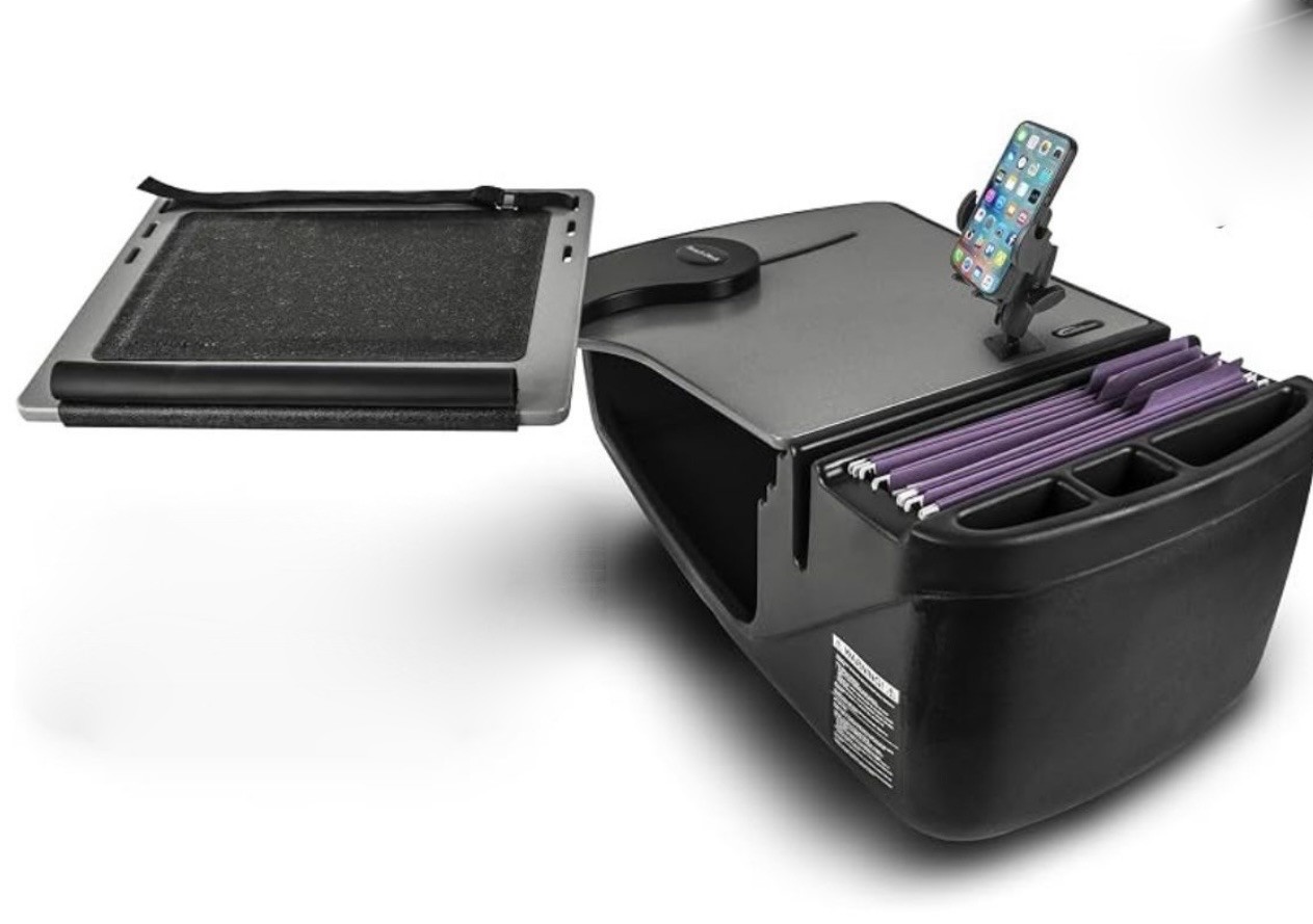 AutoExec Reach Car Desk for Your Vehicle Workstation and Mobile Office