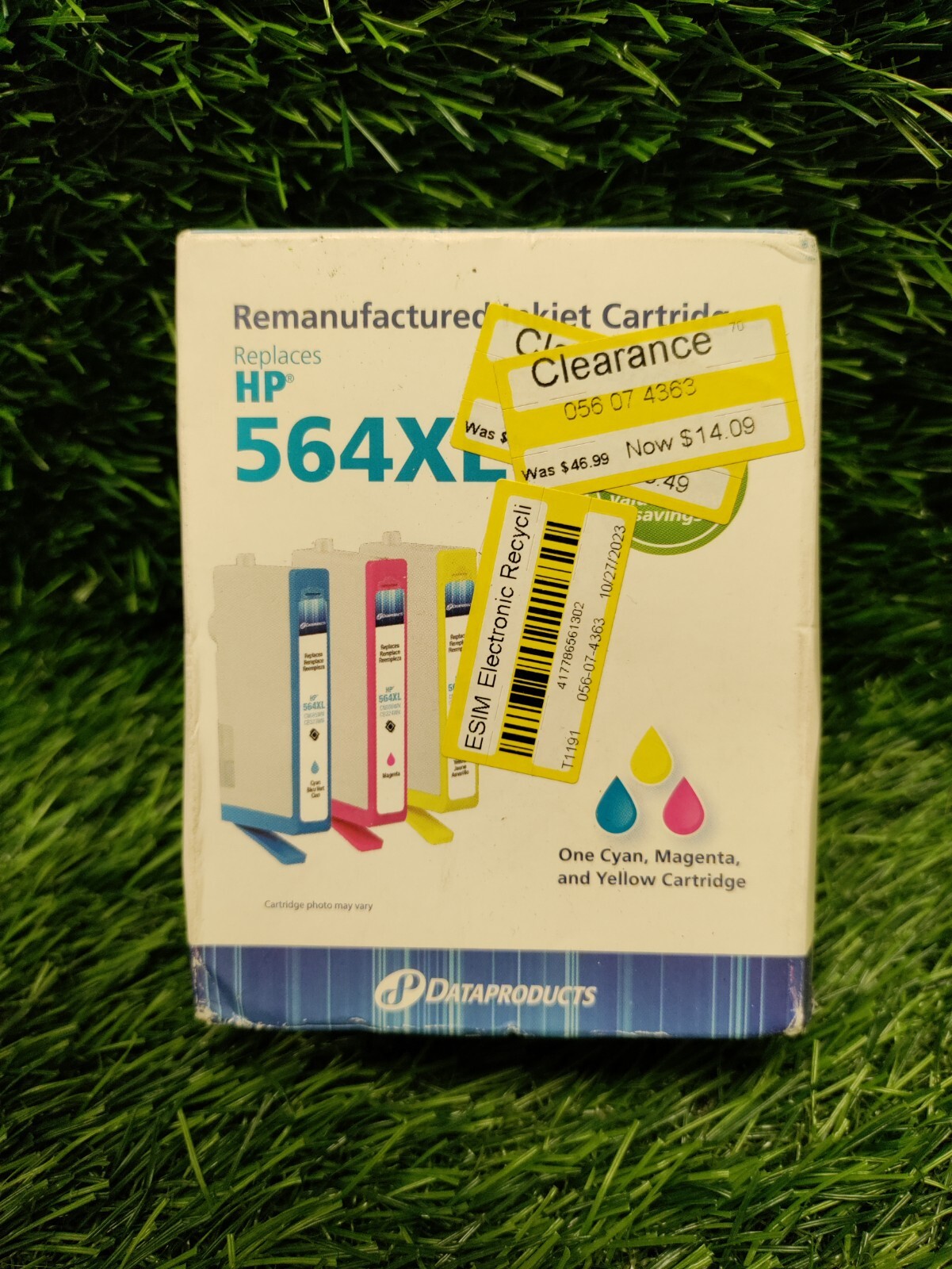 Dataproducts Inkjet Cartridge replaces HP 564XL High Yield CMY Color Ink