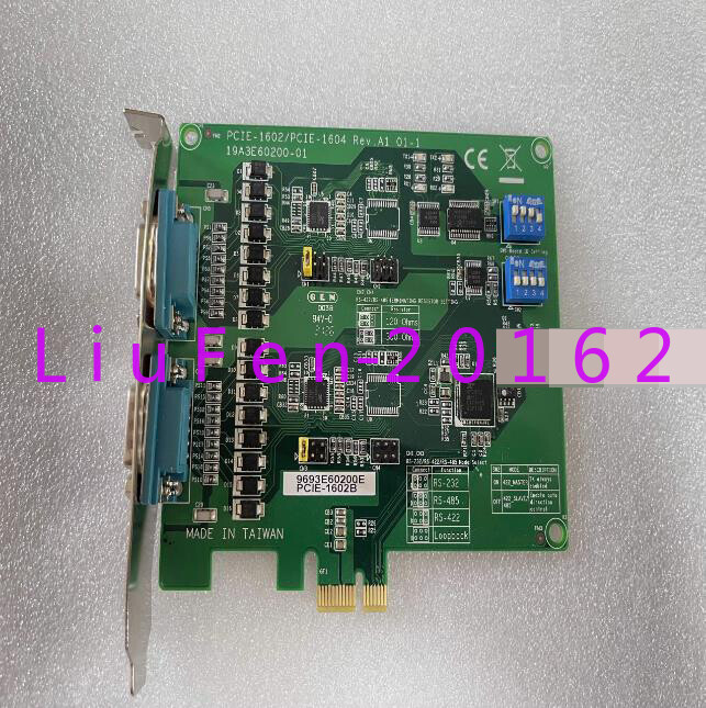 1PC Used Advantech PCIE-1602B Communication card PCIE-1602B-AE