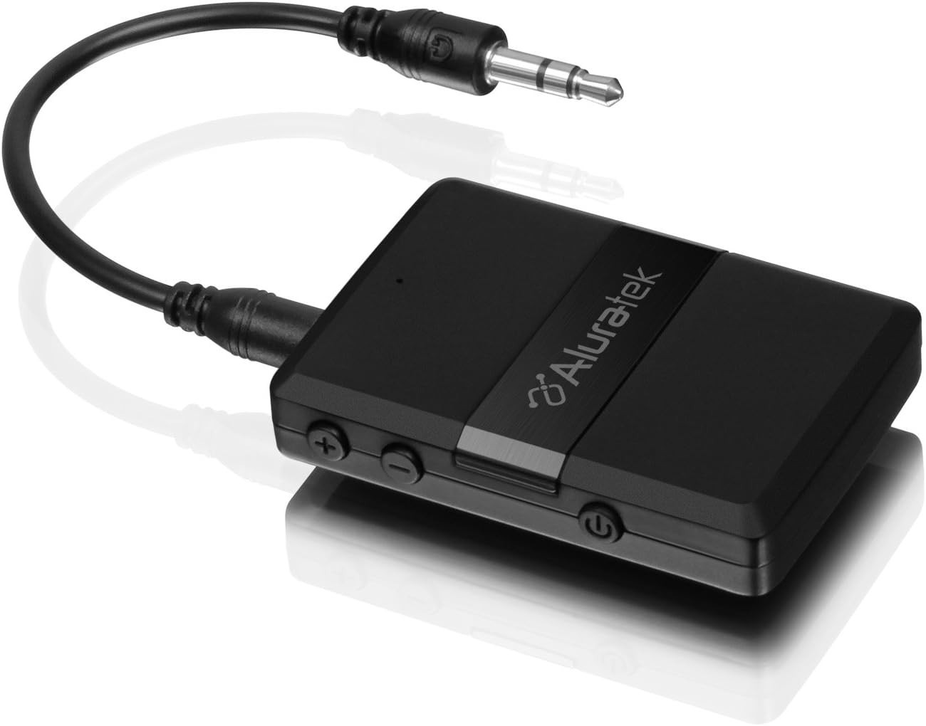 Aluratek ABC01F Bluetooth 5.0 Transmitter Receiver Low Latency AUX RCA TV PC
