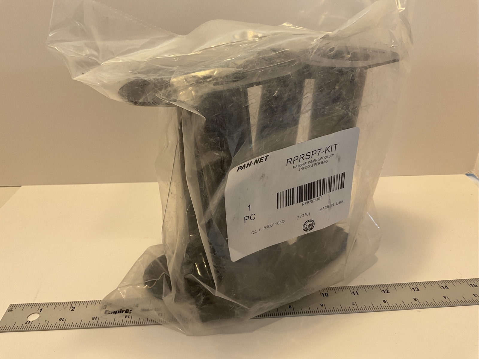Panduit PRSP7-KIT Patch Runner Spool 7” Kit Consists Of 4 Spools New 