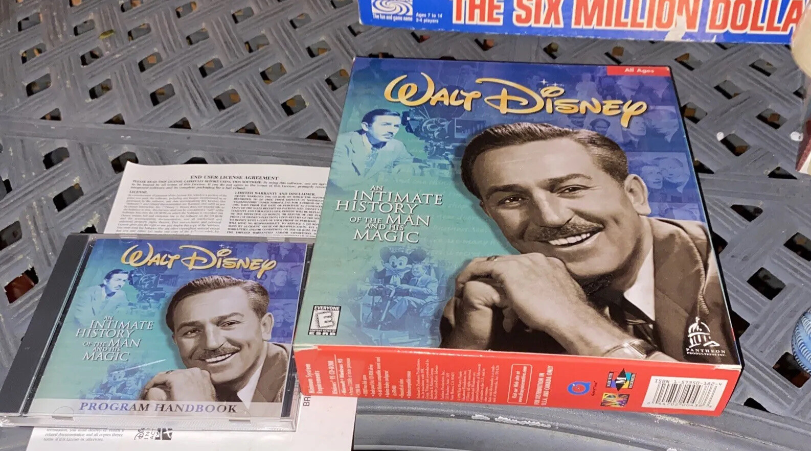 WALT DISNEY: An Intimate History of the Man and His Magic CD ROM Factory Sealed