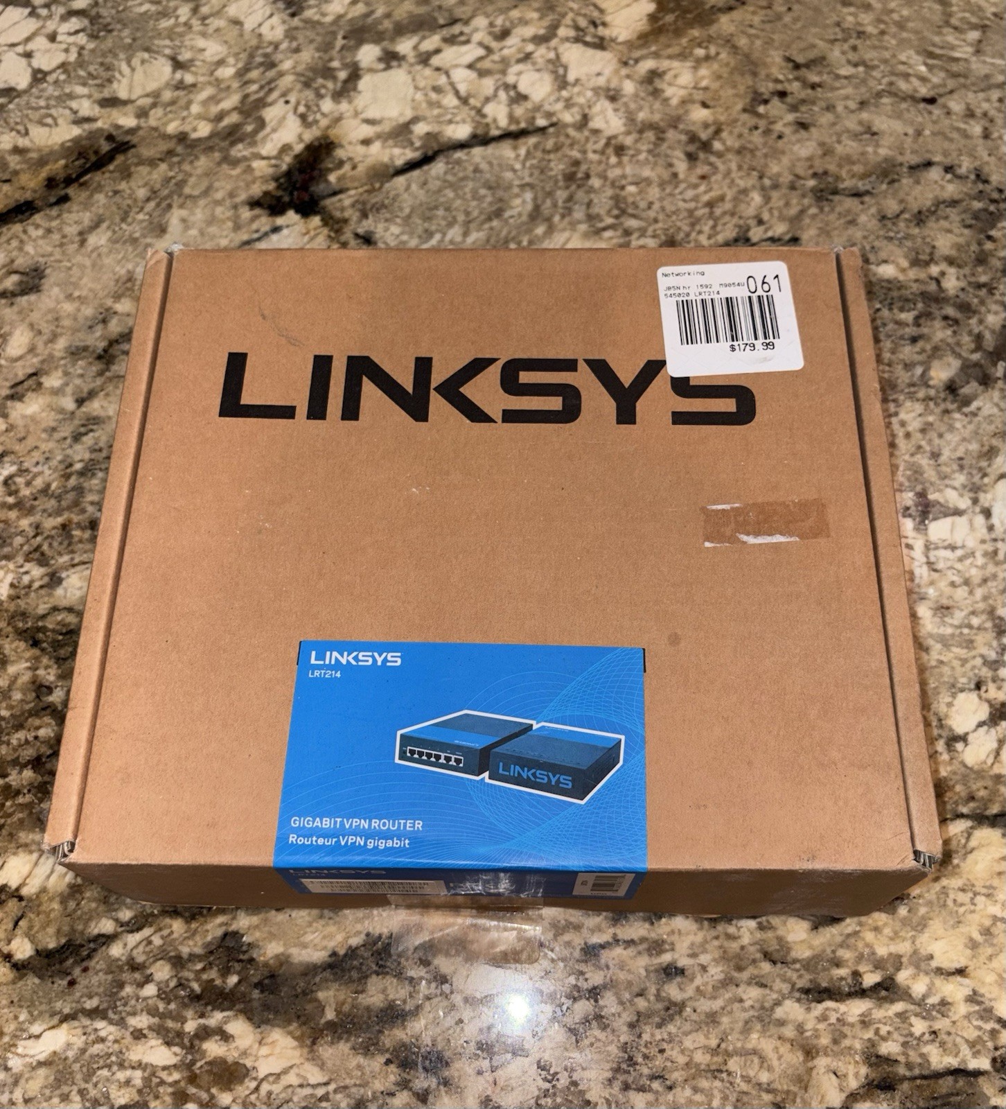 Linksys LRT214 Gigabit EasyLink VPN Router