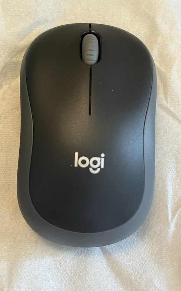 LOGI Logitech M185 Wireless Mouse + Nano Receiver 910-003888 NEW Open Box