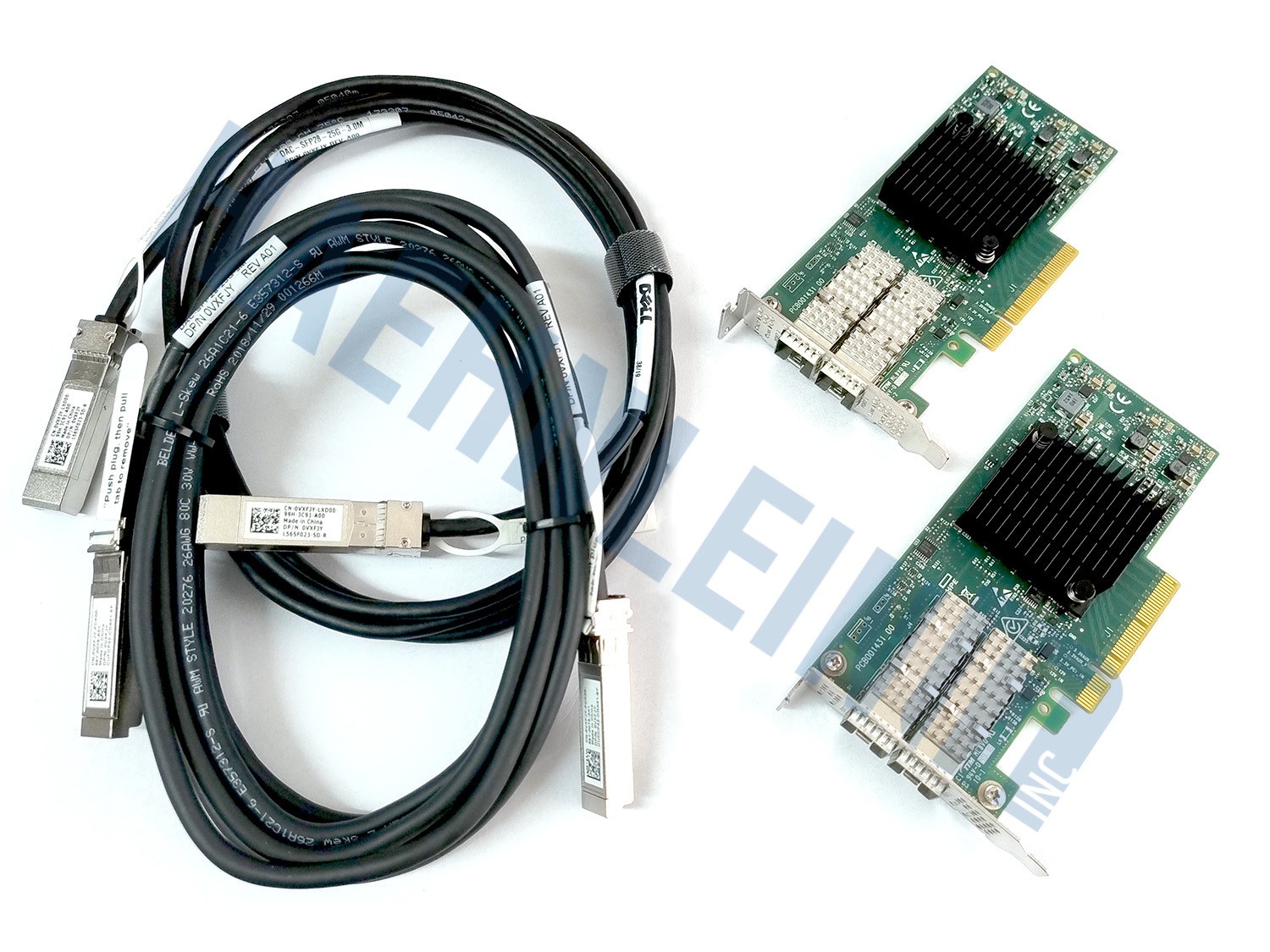 25Gbe Networking Kit OEM Mellanox ConnectX-4 LX CX4121A 25GB LP + FP 2x 3m DAC