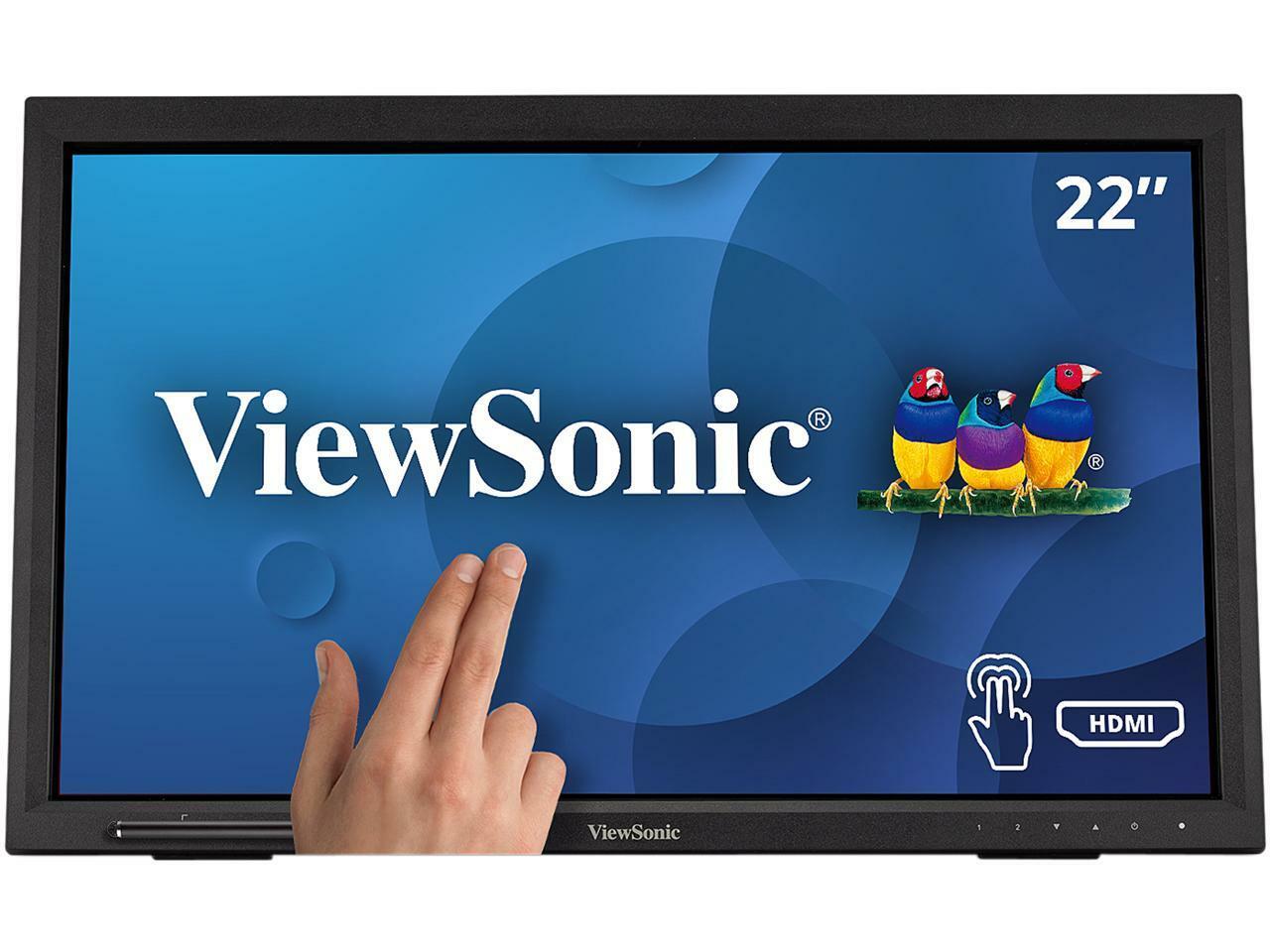 ViewSonic TD2223 22 Inch 1080p 10-Point Multi IR Touch Screen with Eye Care HDMI